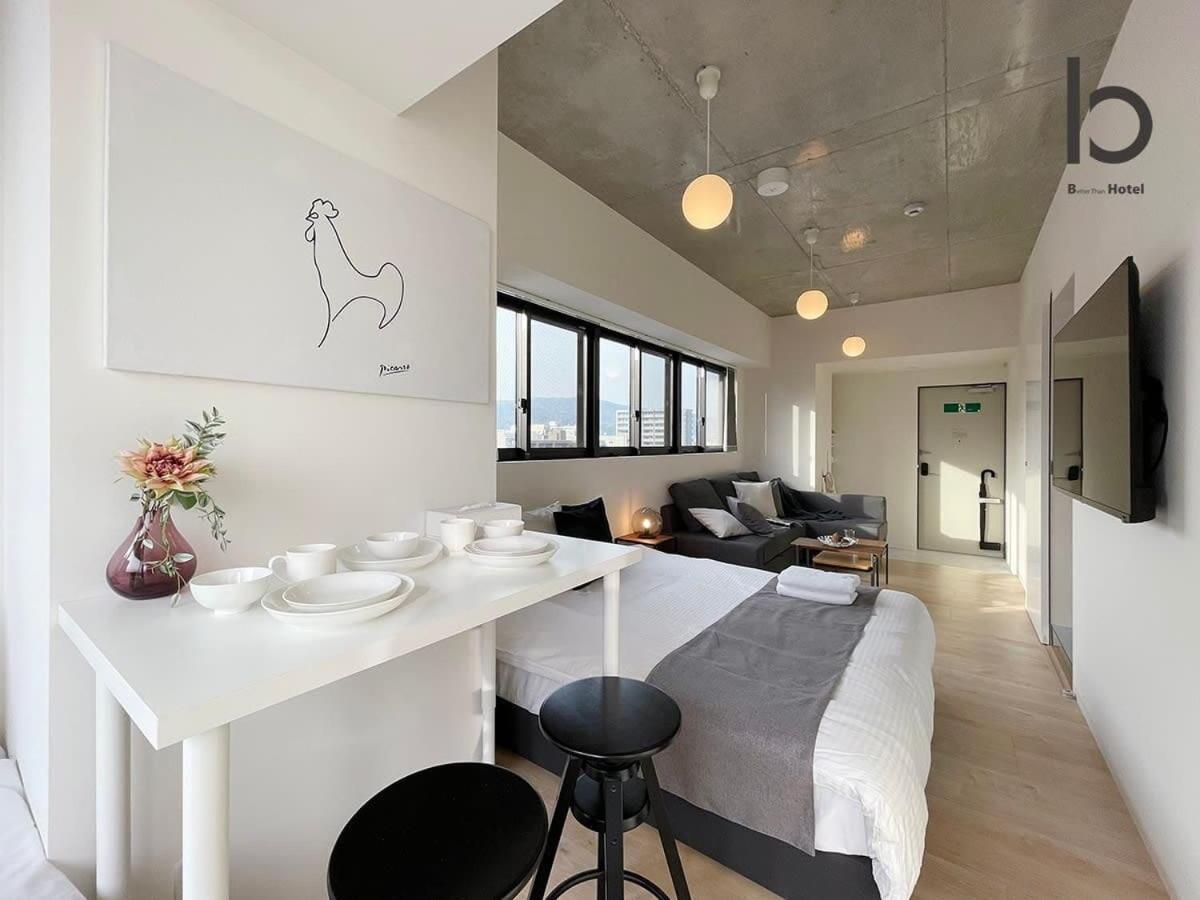 Bhotel Nekoyard - Secure Studio, Walkable To Peace Park & Downtown Hiroshima Eksteriør bilde